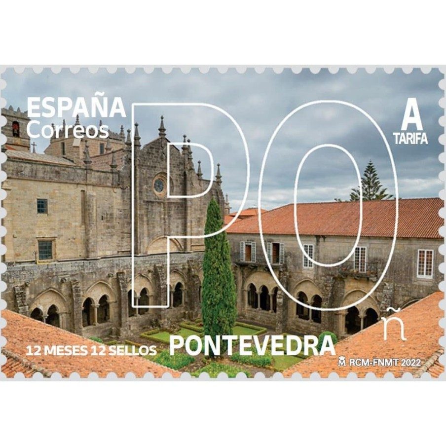 5538 12 meses, 12 sellos. Pontevedra.