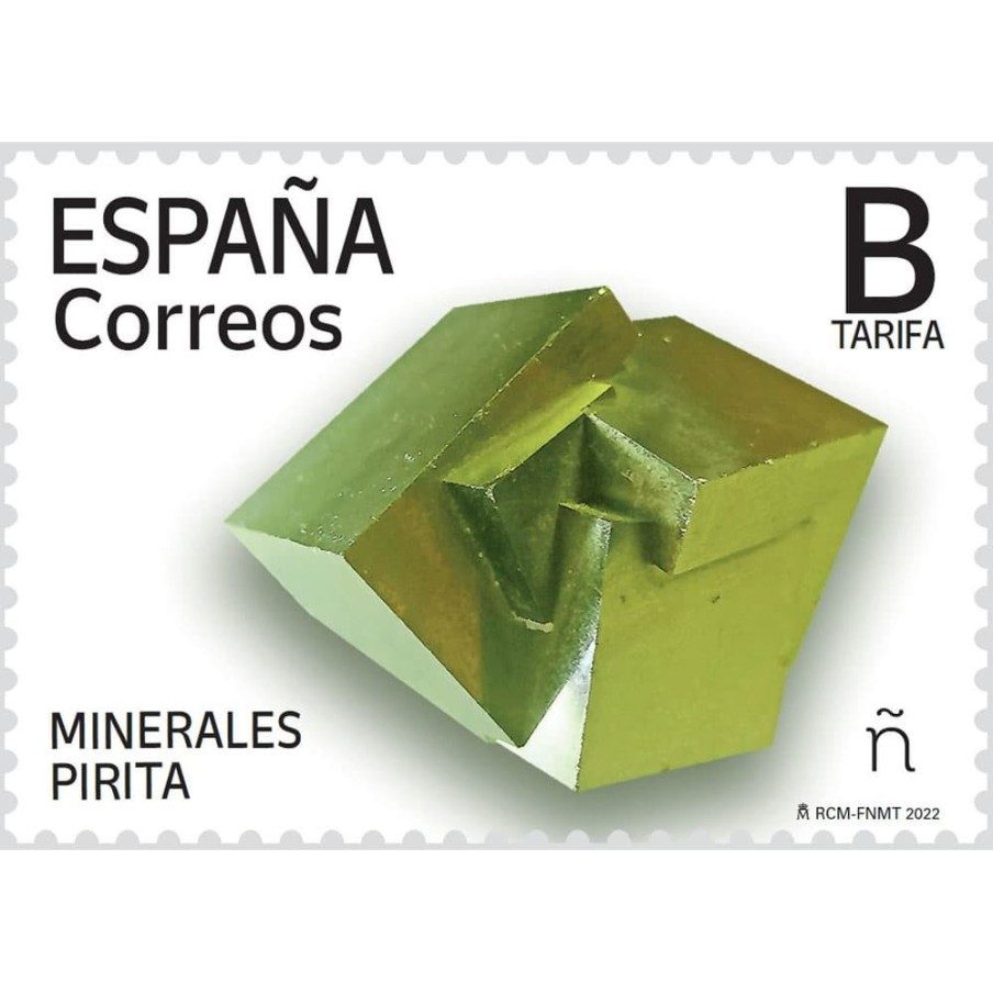 5541 Minerales. Pirita.