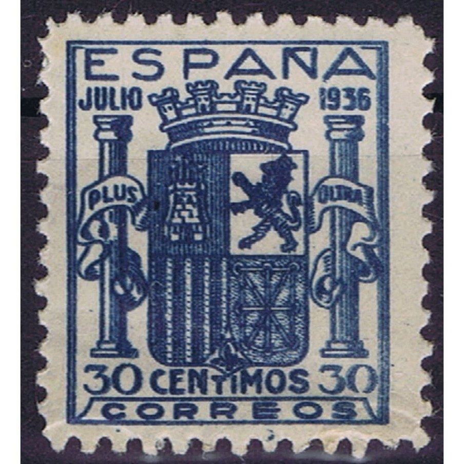 0801 Escudo de España. Falso