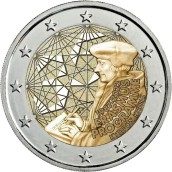 moneda Chipre 2 euros 2022 ERASMUS.