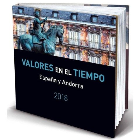 Libro Correos Sellos España y Andorra 2018.