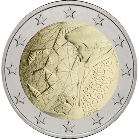 moneda Irlanda 2 euros 2022 ERASMUS