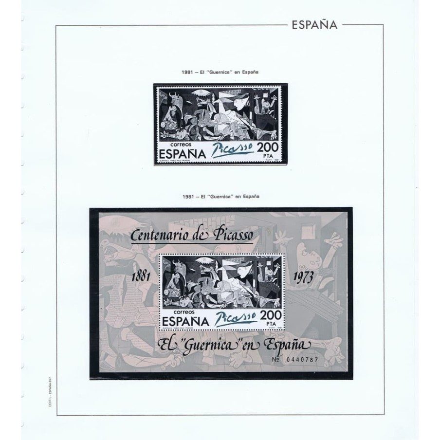 Colección Sellos de España 1976/2001. 2 álbumes