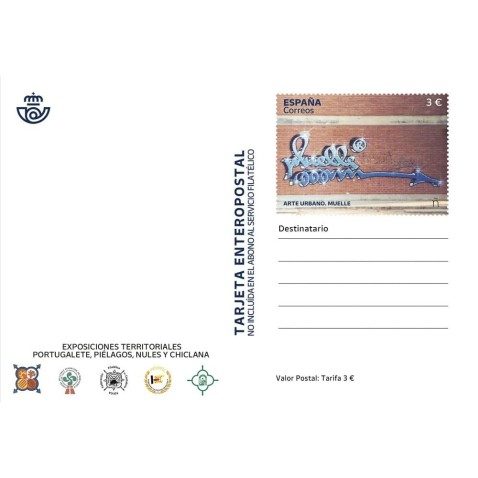 Entero Postal Año 2022 Exposiciones Territoriales. FESOFI