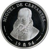 5 ECU. Serie Cervantes. España 1994