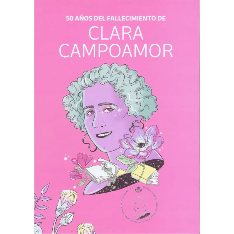 Cartera Filatelico-Numismática España 2022 Clara Campoamor