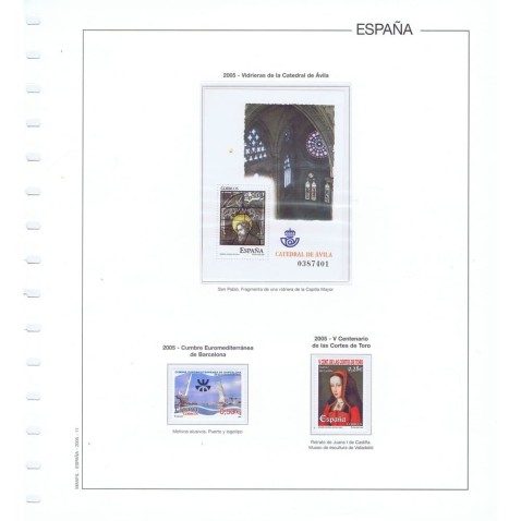 Colección Sellos de España 2002/2005.