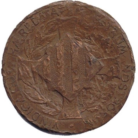 5 Céntimos 1900 Unió Catalanista. Cobre.
