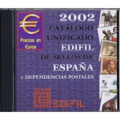EDIFIL Catálogo Sellos España 2002 en CD-ROM.