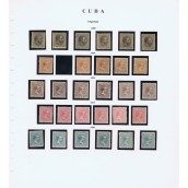 Colección Sellos de Cuba 1883 a 1983. Incompleta.