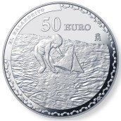 Moneda 2023 Centenario Joaquín Sorolla. 50 euros. Plata