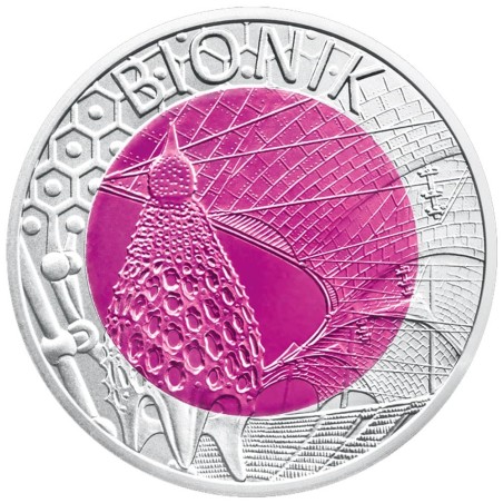 moneda Austria 25 Euros 2012 Bionik. Niobio.