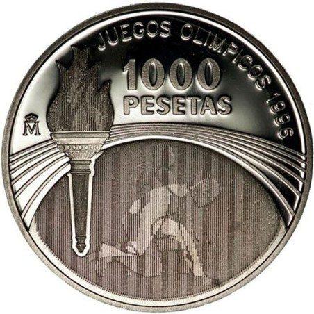 1000 Pesetas 1996 Juegos Olímpicos Atlanta 96. Madrid SC.