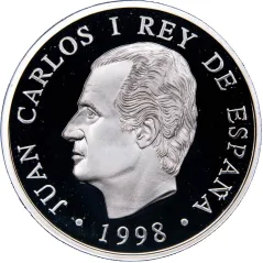 1000 Pesetas 1998 Expo 98 Lisboa. Barco.