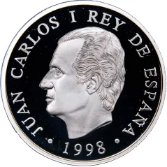 1000 Pesetas 1998 XX Aniversario Constitución Española.