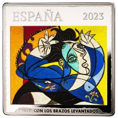 Monedas 2023 Pablo Ruiz Picasso. 8 monedas de Plata  - 10