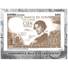 5672 Numismática. Billete de 100 pesetas.  - 1