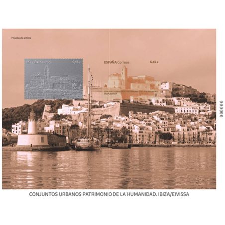 Prueba Lujo 169 Patrimonio Mundial. Eivissa/Ibiza. Sello plata