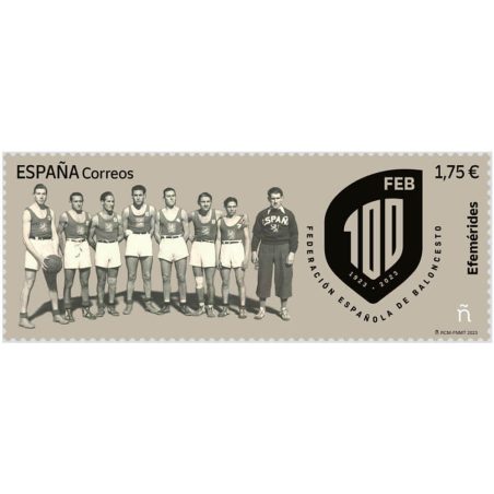 5676 Centenario Federación Española de Baloncesto.