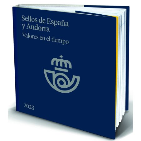 Libro Correos Sellos España y Andorra 2023.  - 1