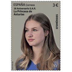 5706 18 Aniversario Princesa de Asturias.  - 1