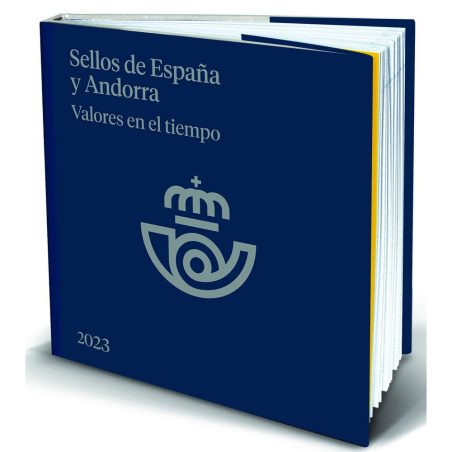 Libro Correos Sellos España y Andorra 2023 VACIO.  - 1