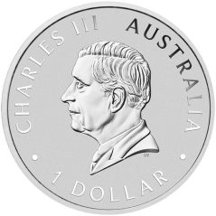 Moneda onza de plata 1$ Australia Kookaburra 2024.