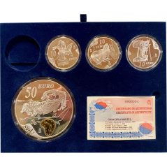 Monedas 2004 Serie completa. 4 monedas de Plata.  - 1