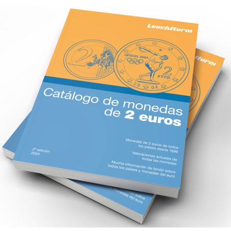 LEUCTTURM Catálogo de monedas de 2 euros Edición 2024.