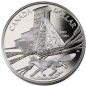 Moneda de plata 1 Dollar Canada 2003 100 Años Cobalto. Proof