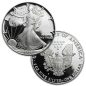 Moneda onza de plata 1$ Estados Unidos Liberty 1986 Proof.
