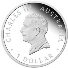 Moneda onza de plata 1$ Australia 2024 125 Años Perth Mint