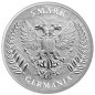 Moneda onza de plata 5 Mark Alemania 2024 Lady Germania.