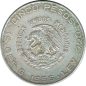 Moneda de plata 5 pesos Mexico 1956 Hidalgo.  - 1