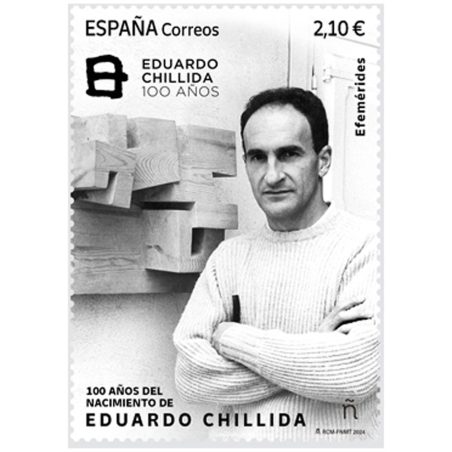 5723 100 años nacimiento Eduardo Chillida