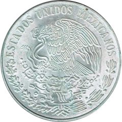 Moneda de plata 25 pesos Mexico 1972 Benito Juarez