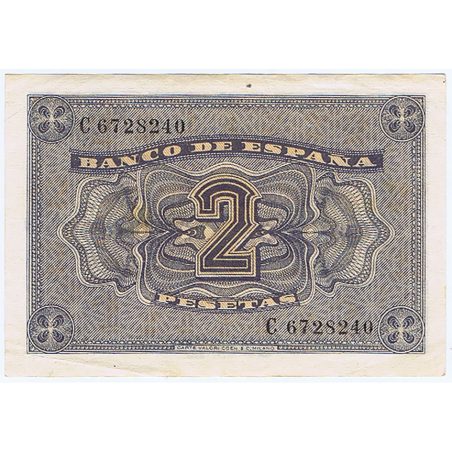 (1938/04/30) Burgos. 2 Pesetas. EBC. Serie C6728240