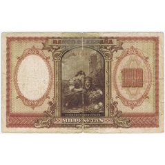 (1940/01/09) Madrid. 1000 Pesetas. BC. Serie A3053812