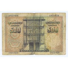 (1946/02/19) Madrid. 500 Pesetas. BC. Serie 1921424