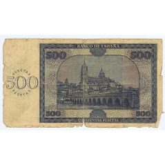 (1936/11/21) Burgos. 500 Pesetas. BC. Serie C160576