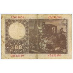 (1948/05/02) Madrid. 100 Pesetas. BC+. Serie C5633650