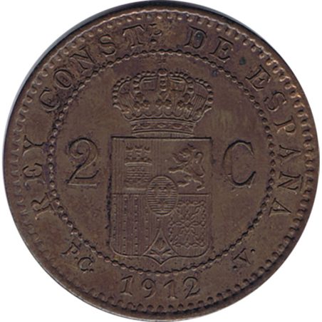 2 céntimos 1912 *12 Alfonso XIII Madrid PG V.