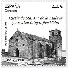 5756 Iglesia de Sta. Mª de la Atalaya y Archivo fotográfico Vidal.  - 1