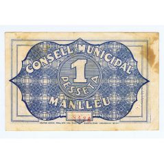 (1937/05/01) 1 Pesseta Consell Municipal Manlleu