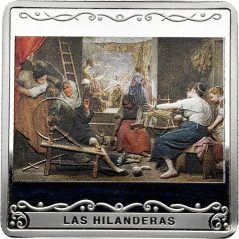 Moneda 2024 Velazquez 425 Aniversario. Las Hilanderas. 10 euros. Plata  - 1