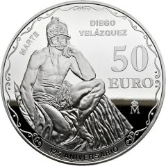 Moneda 2024 Velazquez 425 Aniversario. Venus del Espejo. 50 euros. Plata