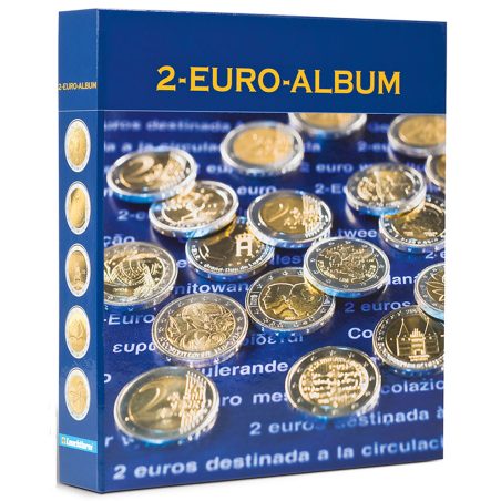 LEUCHTTURM Numis Album preimpreso monedas de 2 Euros Nº10.  - 1