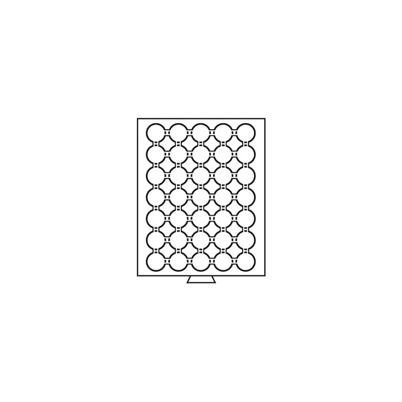 LEUCHTTURM Bandejas MB (236x303) 35 monedas CAPS 29