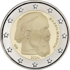 moneda conmemorativa 2 euros Croacia 2024 Marko Marulic  - 1