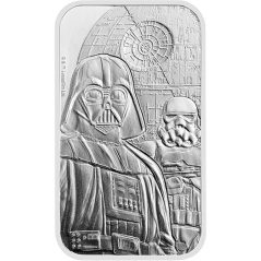 Moneda onza de plata Gran Bretaña 2024 Lingote Star Wars  - 1